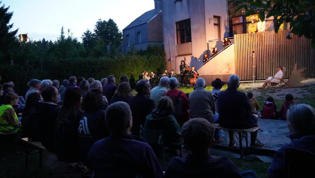 photo de l'évènement avec public