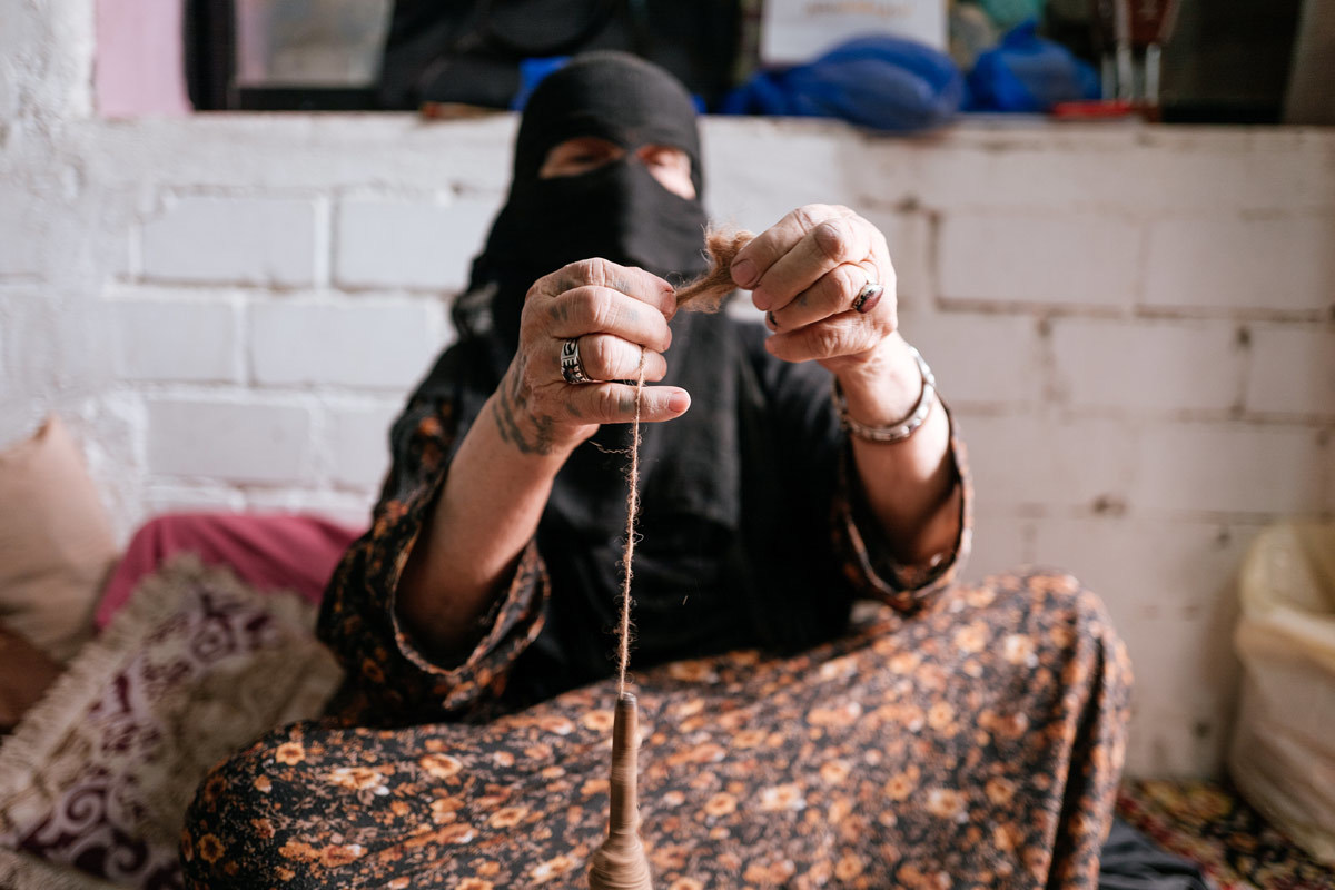 Atharna Sadu Weaving In Kuwait