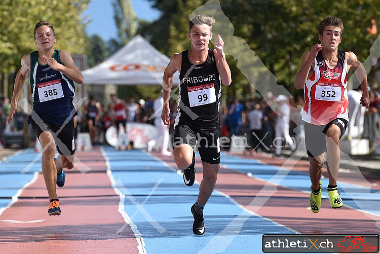 Swiss Athletics Sprint Schweizerfinal, Lausanne (23.09.2018)