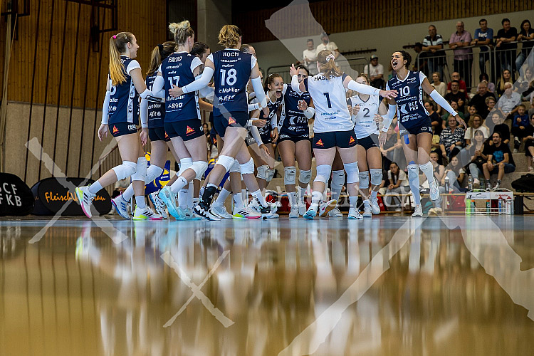 NLA: FKB Power Cats Düdingen vs Geneve Volley, Duedingen (07.10.2023)
