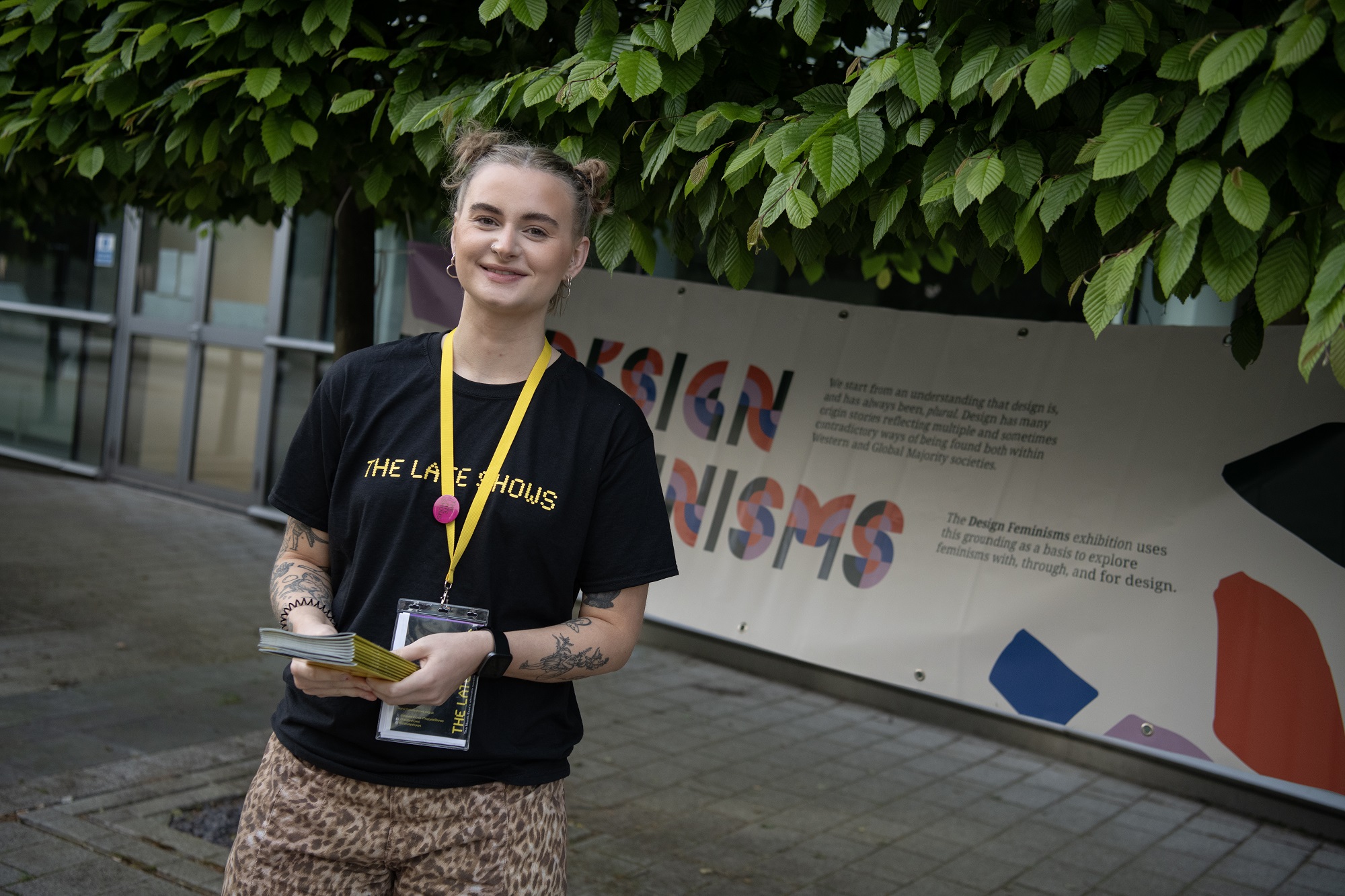 Volunteer steward at The Late Shows, a cultural festival taking place over two nights each May.