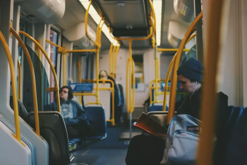 accessible public transport for neurodivergent people: people on a bus