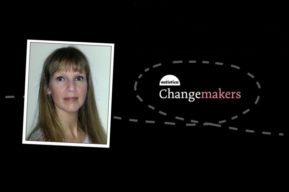 Karen-Anne's headshot next to the Changemakers logo