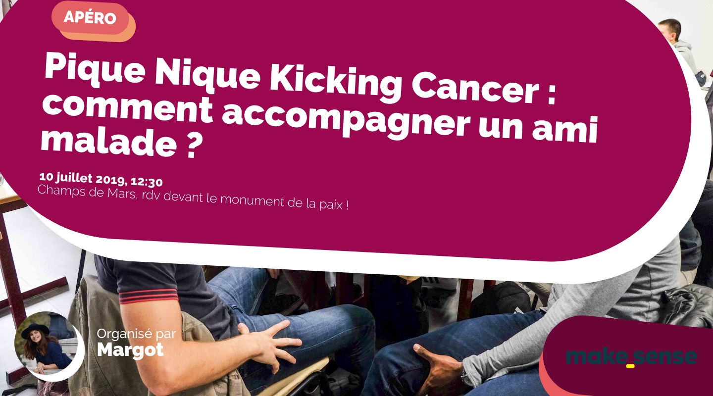 Image of the event : Pique Nique Kicking Cancer : comment accompagner un ami malade ? Image of the event : Pique Nique Kicking Cancer : comment accompagner un ami malade ?