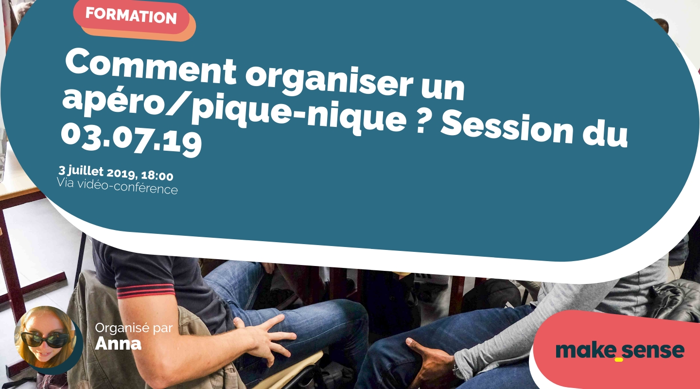 Image of the event : Comment organiser un apéro/pique-nique ? Session du 03.07.19 Image of the event : Comment organiser un apéro/pique-nique ? Session du 03.07.19