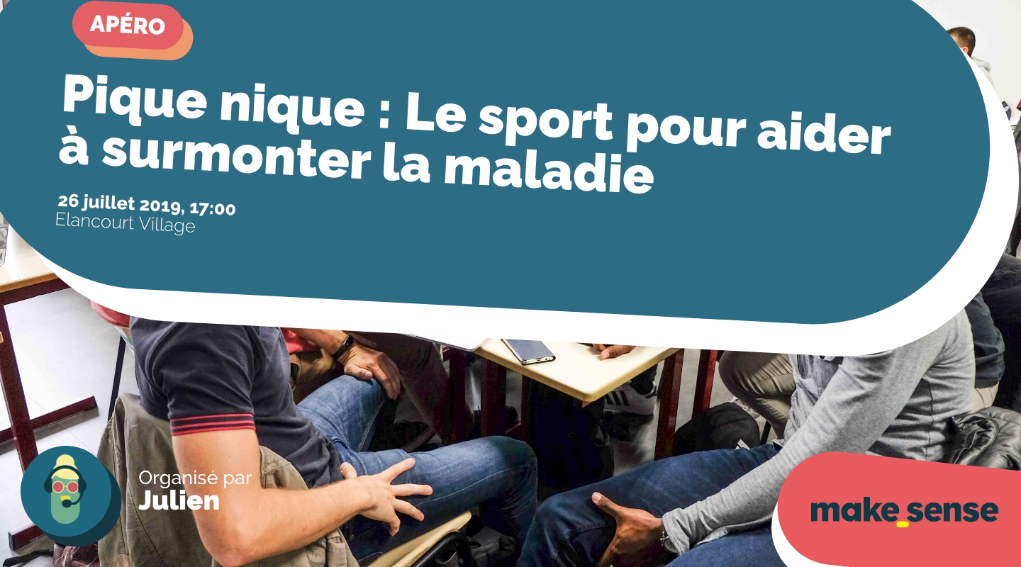 Image of the event : Pique nique : Le sport pour aider à surmonter la maladie Image of the event : Pique nique : Le sport pour aider à surmonter la maladie