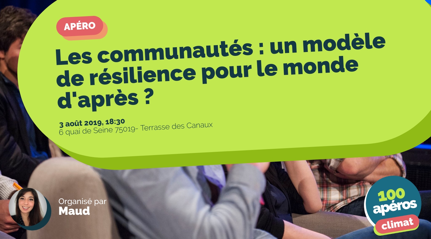 Image of the event : Les communautés : un modèle de résilience pour le monde d'après ? Image of the event : Les communautés : un modèle de résilience pour le monde d'après ?