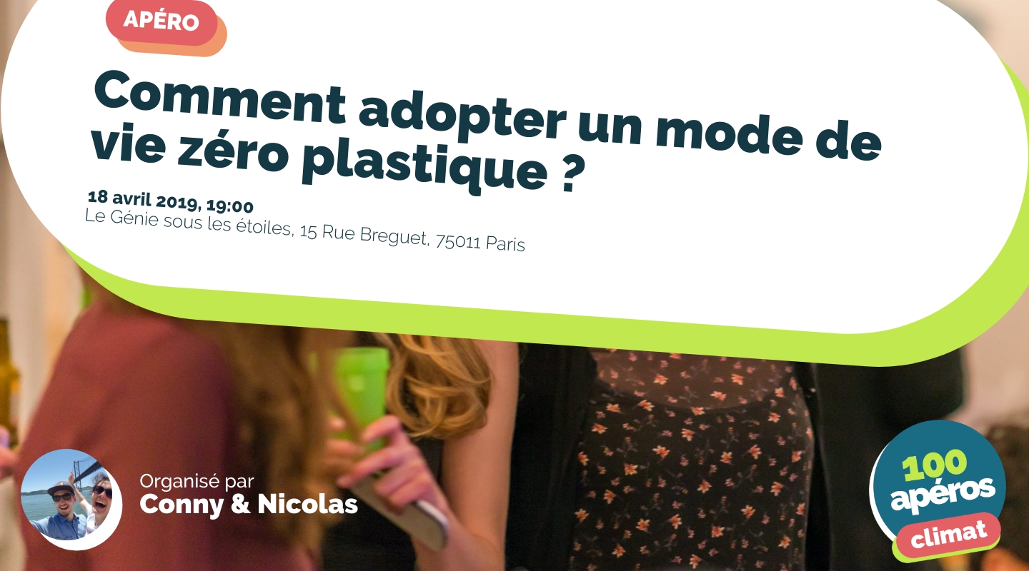 Image of the event : Comment adopter un mode de vie zéro plastique ? Image of the event : Comment adopter un mode de vie zéro plastique ?