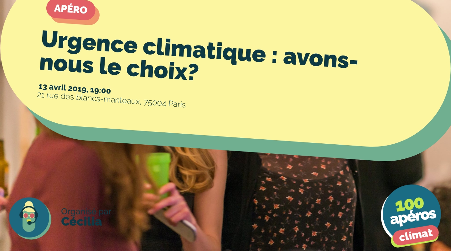 Image of the event : Urgence climatique : avons-nous le choix? Image of the event : Urgence climatique : avons-nous le choix?