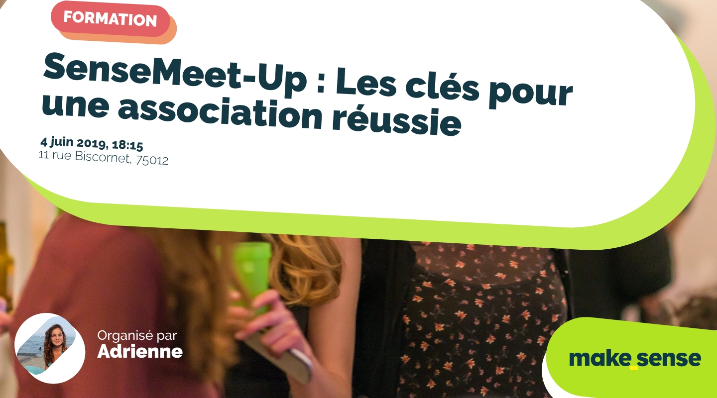 Image of the event : SenseMeet-Up : Les clés pour une association réussie Image of the event : SenseMeet-Up : Les clés pour une association réussie