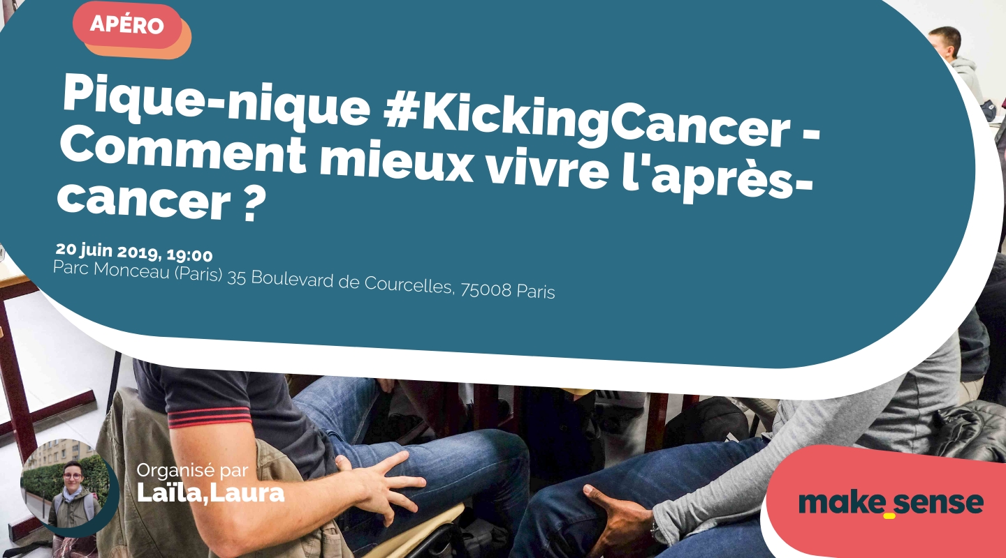 Image of the event : Pique-nique #KickingCancer - Comment mieux vivre l'après-cancer ? Image of the event : Pique-nique #KickingCancer - Comment mieux vivre l'après-cancer ?