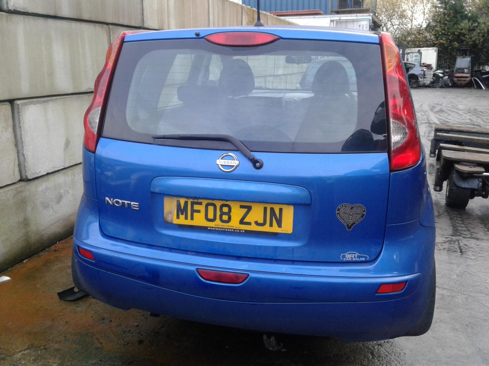 Image for a NISSAN NOTE 2008 5 Door BODYSTYLE.MPV