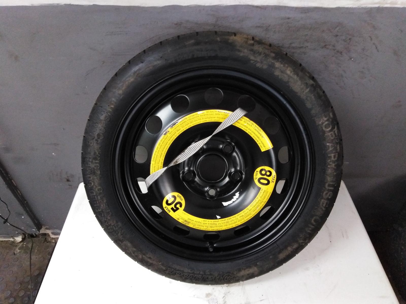 SEAT LEON MK2 2008 16” INCH SPACESAVER SPARE WHEEL WITH JACK 1K0601027F