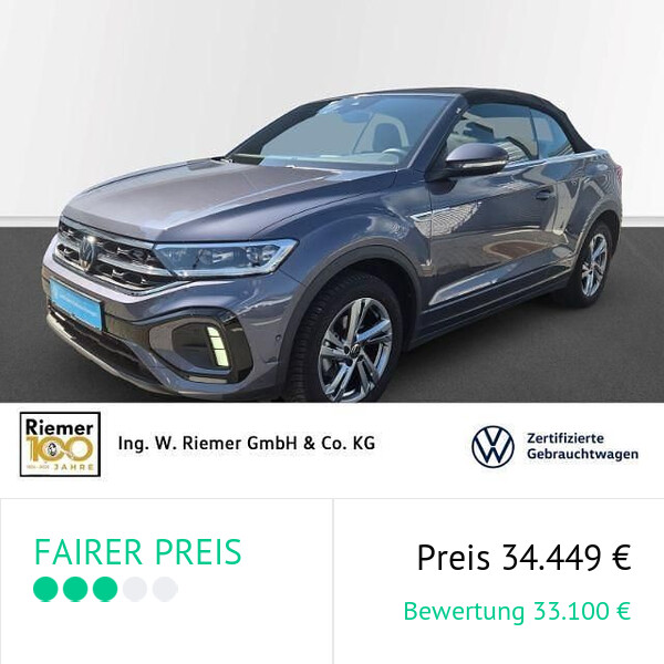 Vw T Roc Preis Gebraucht