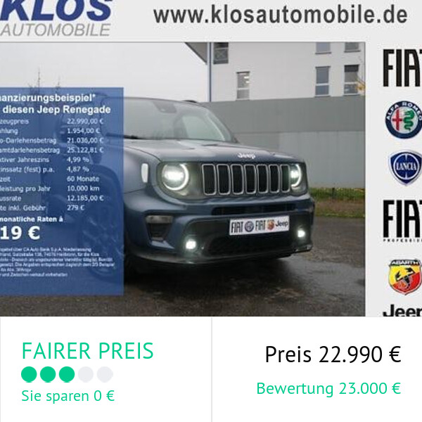 Jeep Suv Preis