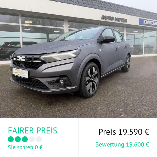 Dacia Kleinwagen Preis