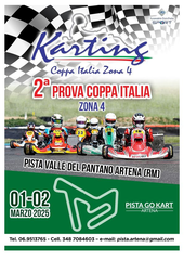 Locandina - 2a Prova Coppa Italia Zona 4