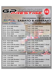 GP Prestige - libere sabato