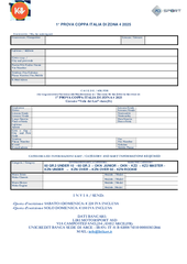 Modulo Iscrizione