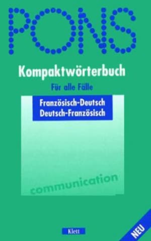 PONS Kompaktwörterbuch Französisch, m. CD-ROM, Ausgabe 2007/08