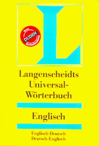 Langenscheidts Universal-Wörterbücher, Englisch