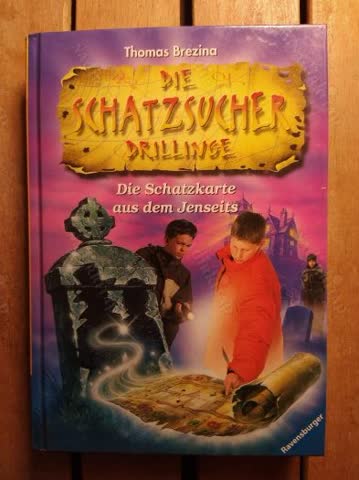 Die Schatzsucher Drillinge, Bd.8, Die Schatzkarte aus dem Jenseits