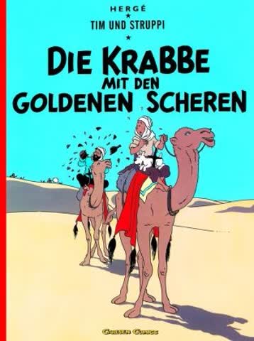 Die Krabbe Mit Den Goldenen Scheren