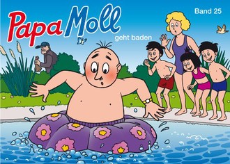 Papa Moll, Band 025 - Papa Moll geht baden