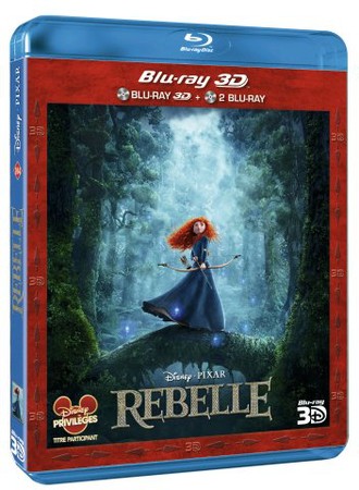 Rebelle (Blu-ray 3D + 2 Blu-ray) (FR-Import)