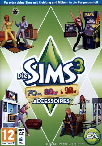 Die Sims 3 70er, 80er & 90er Accessories [Add-On]
