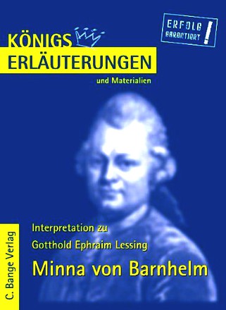 Königs Erläuterungen und Materialien, Bd.312, Minna von Barnhelm