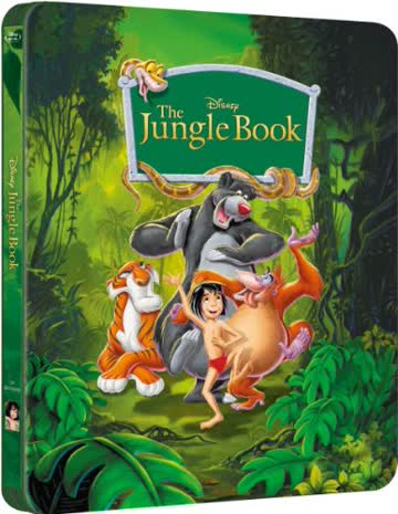 The Jungle Book - Exklusiv Diamond Steelbook Edition - Blu-ray