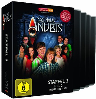 Das Haus Anubis Staffel 3 Teil 2 Folgen 305 364 4 Dvds