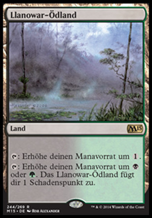 Magic 2015 - Llanowar-Ödland