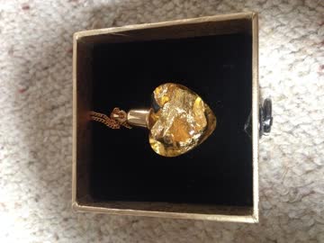 Exsila Artikel: Gold Herz Kette NEU