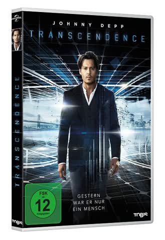 TRANSCENDENCE - JOHNNY DEPP,RE [DVD] [2014]