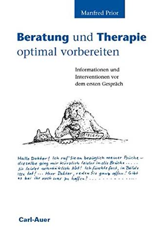 Beratung Und Therapie Optimal Vorbereiten