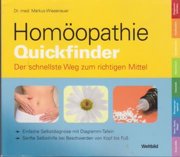 Homöopathie Quickfinder, der schnelle Weg zum richtigen Mittel
