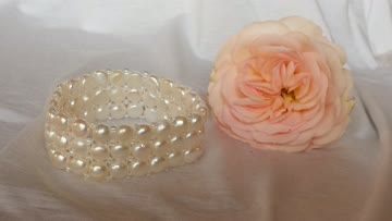 echtes Perlen Armband 3-reihig, BR31 passend zu Collier A50 x