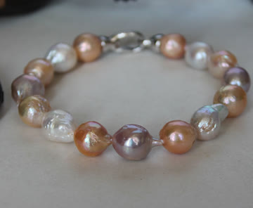 Perlen Armband Barockperlen x