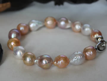 Perlen Armband Barockperlen x