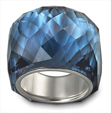 Swarovski Nirvana Montana Ring 55 dunkelblau
