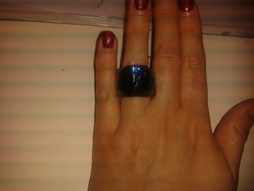 Swarovski Nirvana Montana Ring 55 dunkelblau