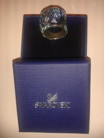 Swarovski Nirvana Ring hellblau (Spez.) 55
