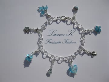 Edles Gliederarmband versilbert *NEU* 