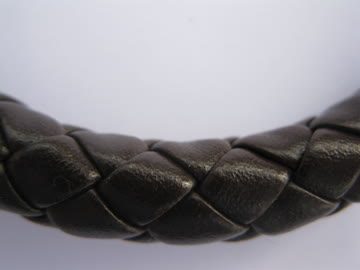 Lederarmband rund mit Karabinerverschluss *NEU*