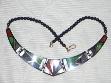 Exsila Artikel: Halskette N4 hergestellt mit natürlichen Materialien "NEU