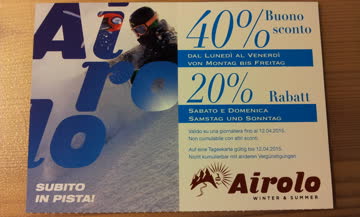 40% Skigebiet Airolo / Pista Airolo