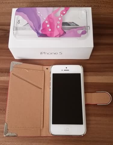 I-Phone 5 - Weiss - 16GB / Ohne Sim-Lock / Wie neu! 