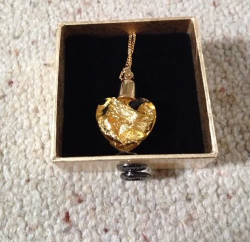 Exsila Artikel: Goldherz Kette NEU